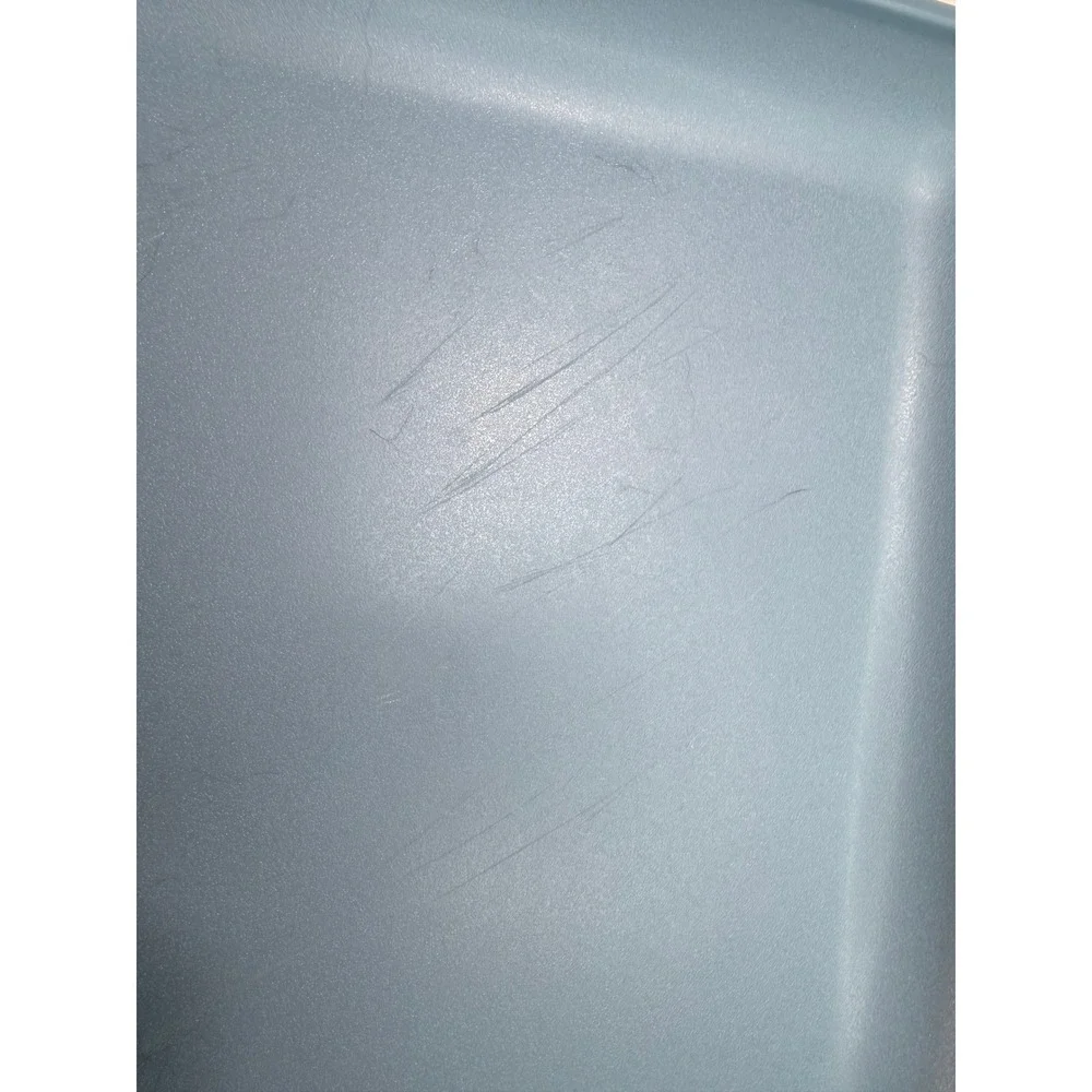 Tupperware Vintage Divided Lunch Dinner Tray Dusty Blue